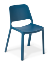 Zero Chair-Lunchroom Chairs-Blue-Commercial Traders - Office Furniture