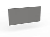 Active25 Desk Hung Screen - 1800 wide x 800 high-Office Partitons-Breathe-Black-Commercial Traders - Office Furniture