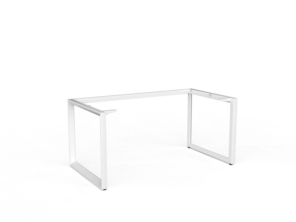 Anvil Desk - Frame Only-Meeting Room Furniture-1500 x 800-White-Commercial Traders - Office Furniture