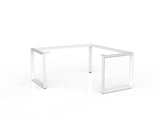 Anvil Desk - Frame Only-Meeting Room Furniture-1500 x 1500 x 700-White-Commercial Traders - Office Furniture