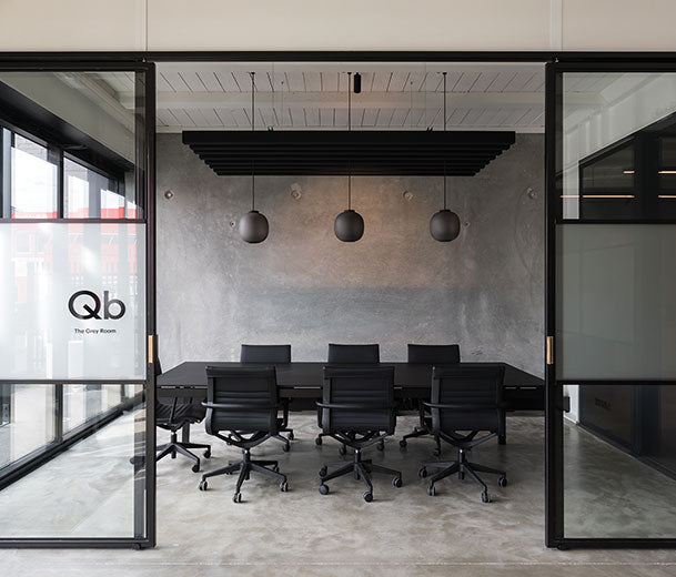 Buro Diablo - Mid-Back-Office Chairs-Black PU/Black-Flat Pack-Commercial Traders - Office Furniture