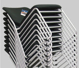 Buro Mario Visitor Chair-Meeting Room Furniture-Black-Assembled - Auckland/Christchurch-Commercial Traders - Office Furniture