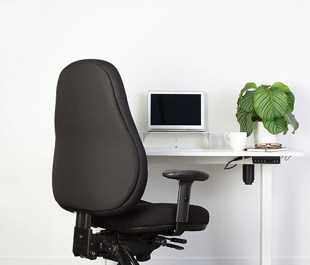 Buro Persona Office Chair 24/7- arms included-Office Chairs-Black-Flat Pack Please-Commercial Traders - Office Furniture