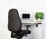 Buro Persona Office Chair 24/7- arms included-Office Chairs-Black-Flat Pack Please-Commercial Traders - Office Furniture