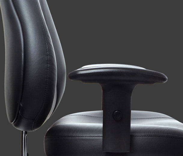 Buro Persona Office Chair 24/7- arms included-Office Chairs-Black-Flat Pack Please-Commercial Traders - Office Furniture