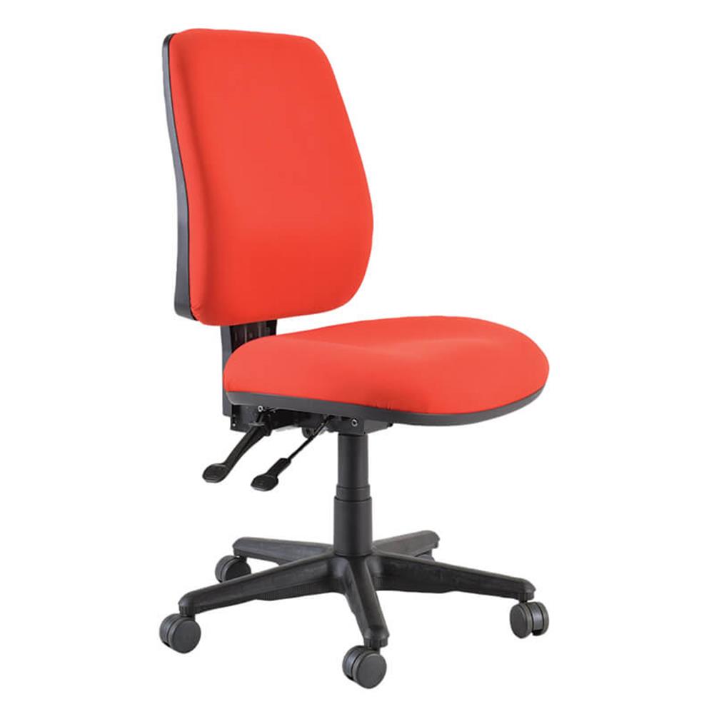 Buro Roma 2 Chair - High Back-Office Chairs-Black - Quickship-No Thanks-Assembled - Other Areas-Commercial Traders - Office Furniture