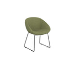 Camellia Visitor Chair-Reception Chairs-Reef Palm-Sled-Commercial Traders - Office Furniture