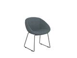 Camellia Visitor Chair-Reception Chairs-Reef Palm-Sled-Commercial Traders - Office Furniture