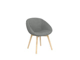 Camellia Visitor Chair-Reception Chairs-Reef Pewter-Timber-Commercial Traders - Office Furniture