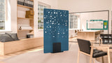 Acoustic Satori Divider-Noise Reduction-White-Commercial Traders - Office Furniture