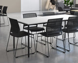 Cubit Canteen Table-Lunchroom Tables-1600 x 800-White-Commercial Traders - Office Furniture