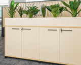 Cubit Credenza 1800 W x 900 H-Storage-White-Commercial Traders - Office Furniture
