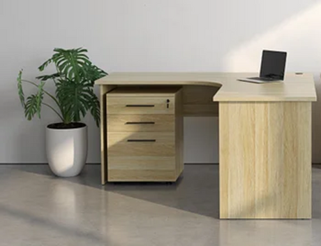 Cubit Slab End Workstation-Office Desks-1500 x 1500-Commercial Traders - Office Furniture