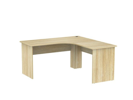 Cubit Slab End Workstation-Office Desks-1500 x 1500-Commercial Traders - Office Furniture