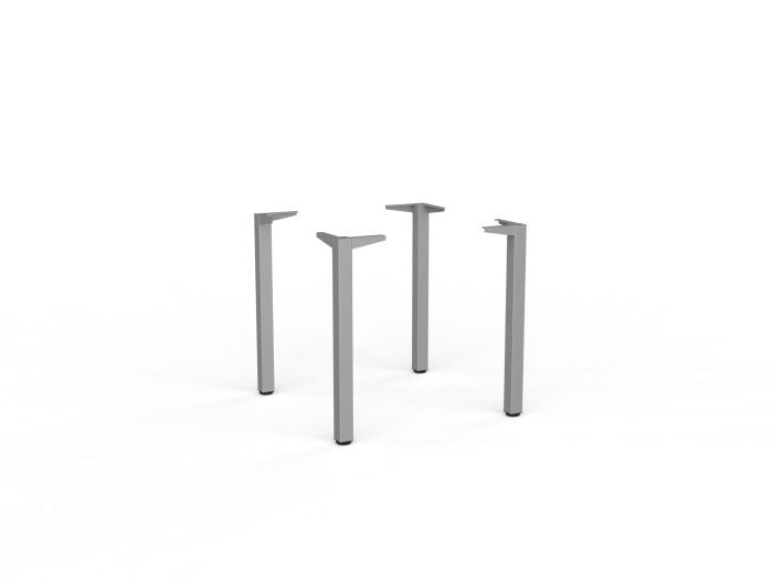 Cubit Meeting Table Frame-Meeting Tables-White-Commercial Traders - Office Furniture