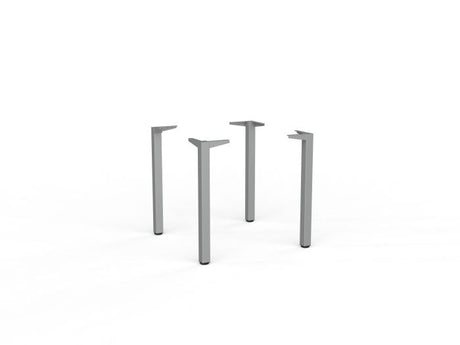 Cubit Meeting Table Frame-Meeting Tables-White-Commercial Traders - Office Furniture