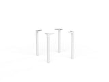 Cubit Meeting Table Frame-Meeting Tables-White-Commercial Traders - Office Furniture