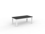 Cubit 1200 Coffee Table-Reception Furniture-Atlantic Oak-Silver-Commercial Traders - Office Furniture