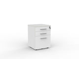 Cubit Under Desk Drawers-Storage-White-2 Drawer and File-White-Commercial Traders - Office Furniture