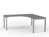 Cubit Corner Desk-Desking-1800 x 1800 x 700-Silver-Silver-Commercial Traders - Office Furniture