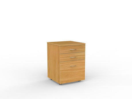 Ergoplan Under Desk Drawers-Storage-Tawa-2 Drawer and File-Non Locking-Commercial Traders - Office Furniture