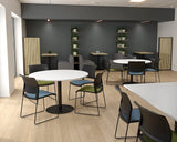 Mote Chair - Padded Seat and Back-Meeting Room Furniture-White-Breathe-White-Commercial Traders - Office Furniture