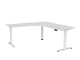 Haven Electric Corner Workstation-Desking-1800 x 1800-White-White-Commercial Traders - Office Furniture