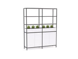 Kubix Configuration 2-Office Storage-White-Commercial Traders - Office Furniture