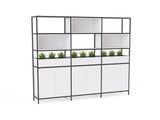 Kubix Configuration 4-Office Storage-White-Commercial Traders - Office Furniture