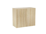 Kubix Cupboard-Office Storage-Large-Atlantic Oak-Commercial Traders - Office Furniture