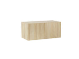 Kubix Cupboard-Office Storage-Small-Atlantic Oak-Commercial Traders - Office Furniture