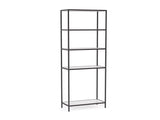 Kubix Shelving Full Unit-Storage-White-Commercial Traders - Office Furniture