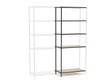 Kubix Shelving Middle Section-Storage-Atlantic Oak-Commercial Traders - Office Furniture