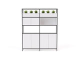 Kubix Configuration 3-Office Storage-White-Commercial Traders - Office Furniture