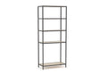 Kubix Shelving Full Unit-Storage-Atlantic Oak-Commercial Traders - Office Furniture