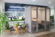Tuesday Large Booth V1-Acoustic-Storm Grey-Commercial Traders - Office Furniture