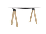 Ligna Bar Leaner-Meeting Tables-1800 x 900-White-Commercial Traders - Office Furniture