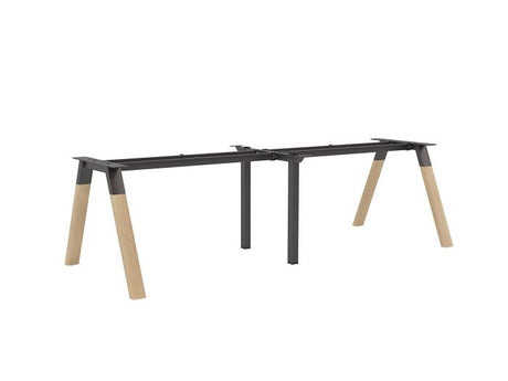 Ligna Boardroom Table Frame 3m-Meeting Room Furniture-Metal-Commercial Traders - Office Furniture