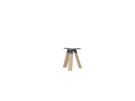 Ligna Coffee Table Frame-Coffee Tables-600 Round-Commercial Traders - Office Furniture