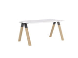 Ligna Desk-Desks-1500 x 800-White-Commercial Traders - Office Furniture