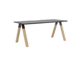 Ligna Desk-Desks-1800 x 800-Black-Commercial Traders - Office Furniture