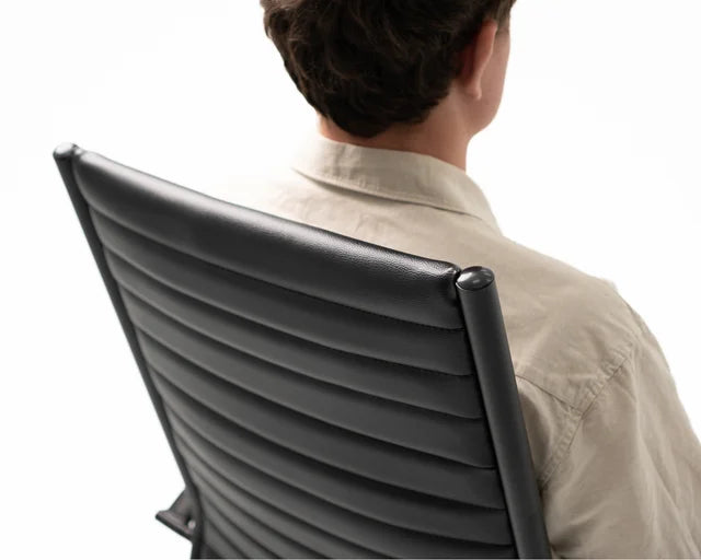 Metro Executive Chair-Office Chairs-Mid Back-Black-Flat Pack Please-Commercial Traders - Office Furniture