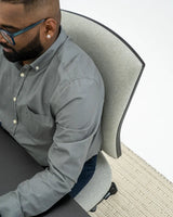 Nova Luxe Chair-Office Chairs-Crown Midnight-No Arms-Commercial Traders - Office Furniture