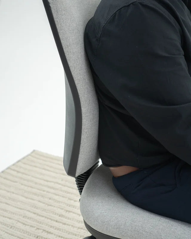 Nova Luxe Chair-Office Chairs-Crown Midnight-No Arms-Commercial Traders - Office Furniture