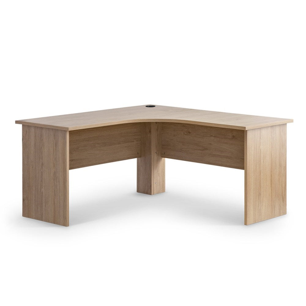 Oki Corner Desk-Desks-1500-Commercial Traders - Office Furniture
