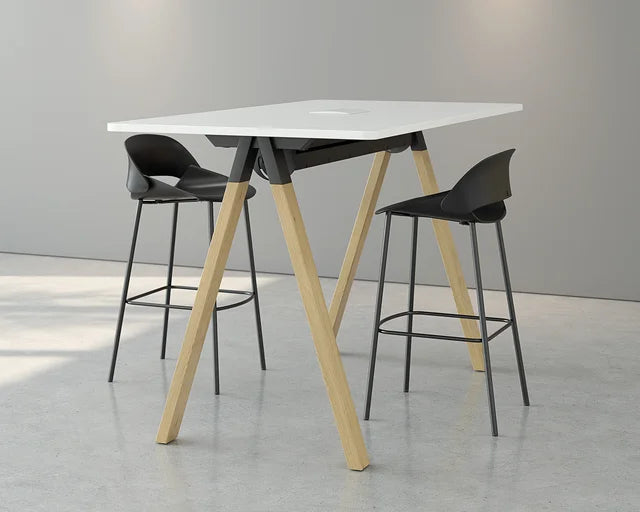 Raven Bar Stool-Lunchroom Chairs-Black-Commercial Traders - Office Furniture