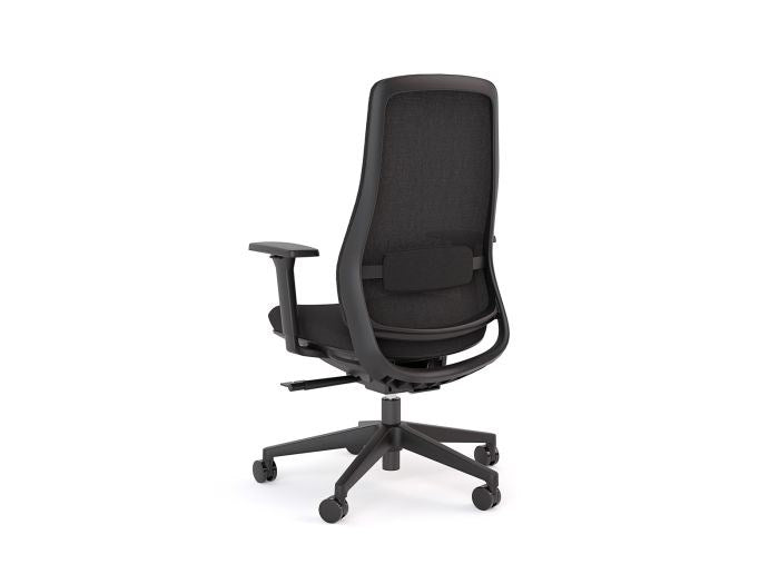 Lume Mesh Chair-Office Chairs-Black-Unassembled-Commercial Traders - Office Furniture