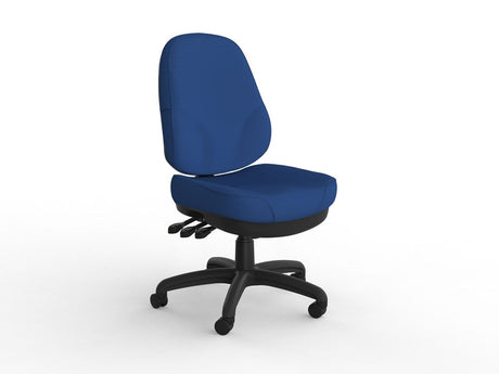 Plymouth Chair-Office Chairs-Crown Electric-No Arms Thanks-Commercial Traders - Office Furniture