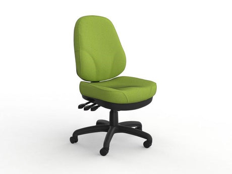 Plymouth Heavy Duty Chair-Office Chairs-Splice Green-No Arms Thanks-Commercial Traders - Office Furniture