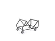 Stax Trolley-Lunchroom Chairs-Black-Black-Commercial Traders - Office Furniture
